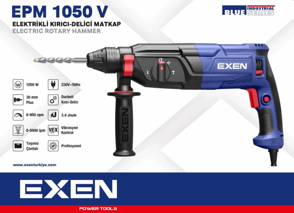 EXEN EPM1050V Kırıcı Delici