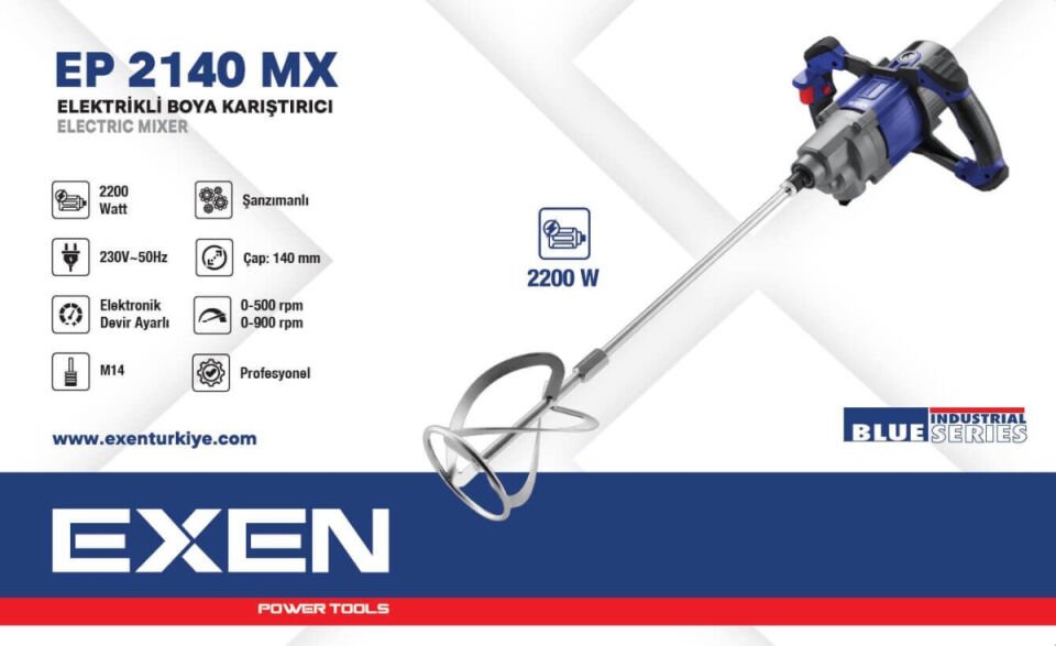 Exen Elektirikli Boya Karıştırıcı
