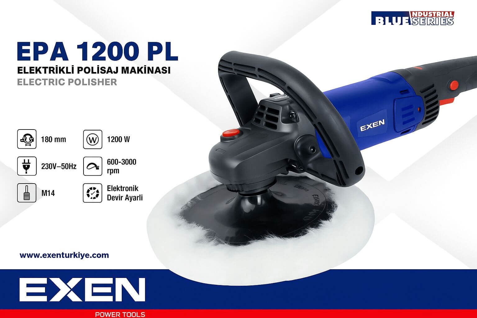 Exen Elektirikli Polisaj Makinası