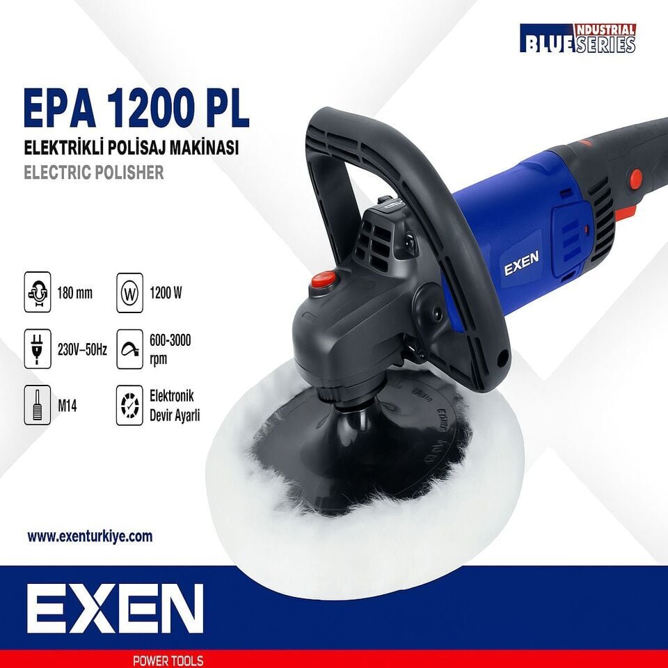EPA1200PL EXEN Polisaj Makinası