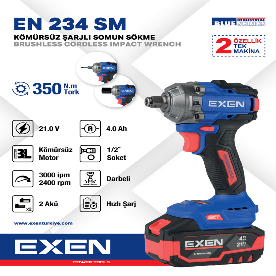 Exen EN 234 SM Profesyonel El Aleti